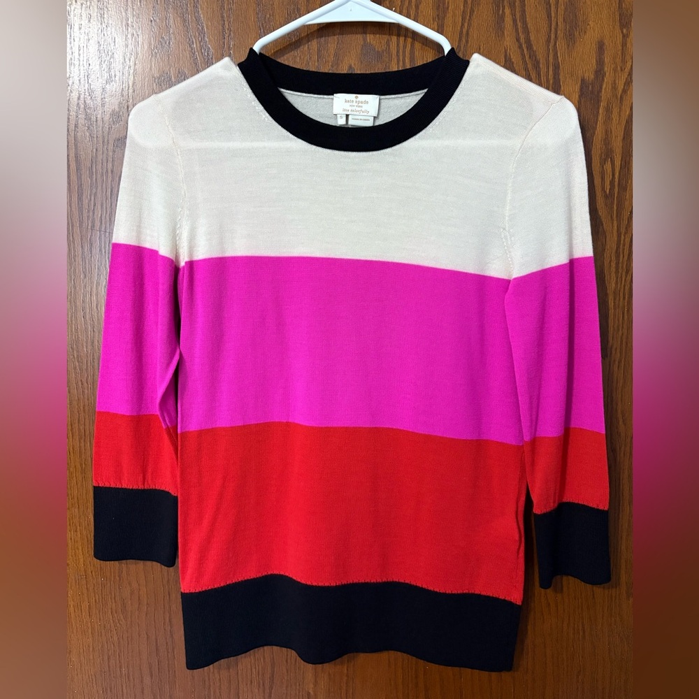 🔥Kate Spade live colorfully sweater